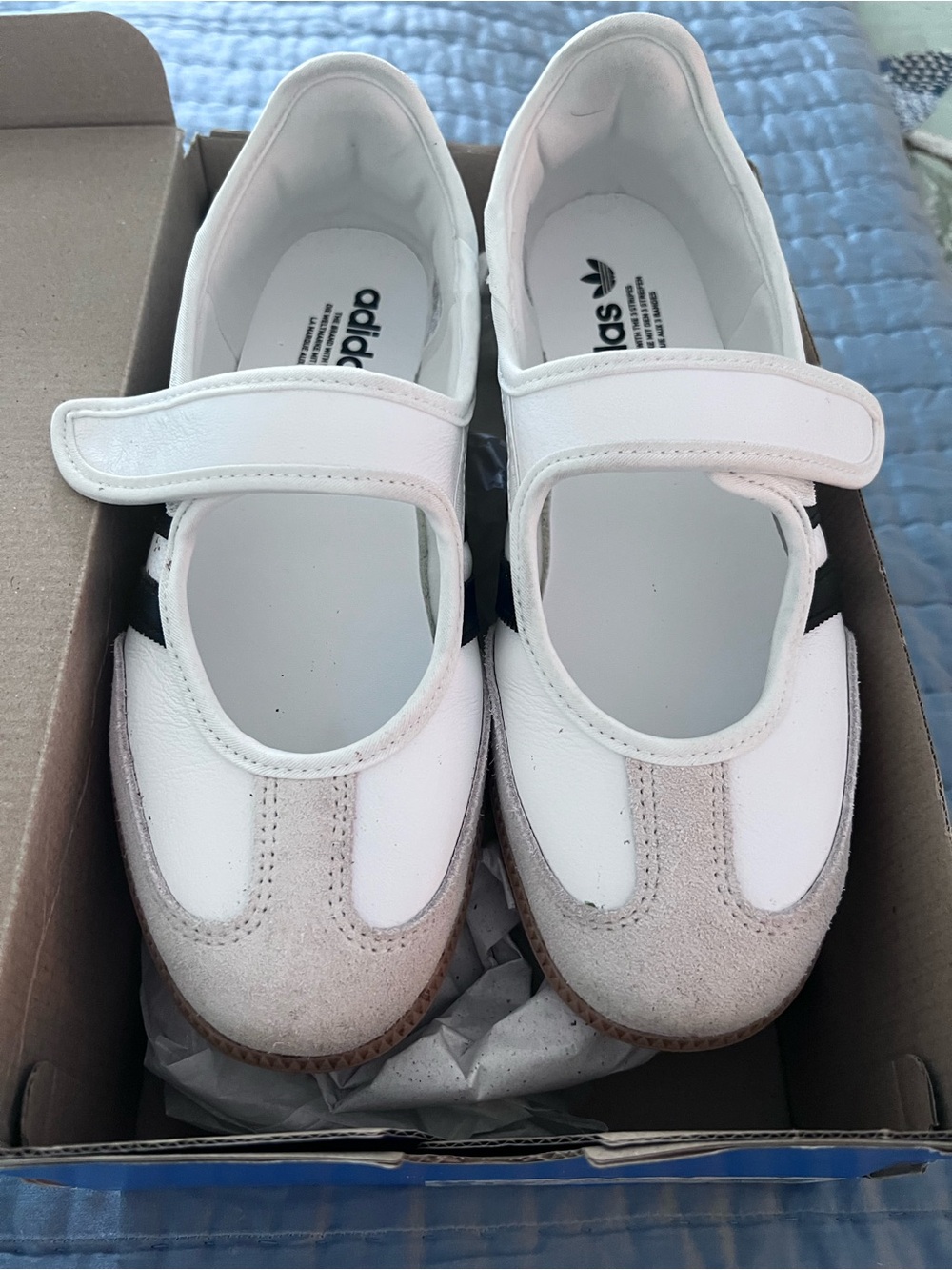 Adidas Samba Jane - Worn Once - Sz 8.5 - Picture 2 of 8